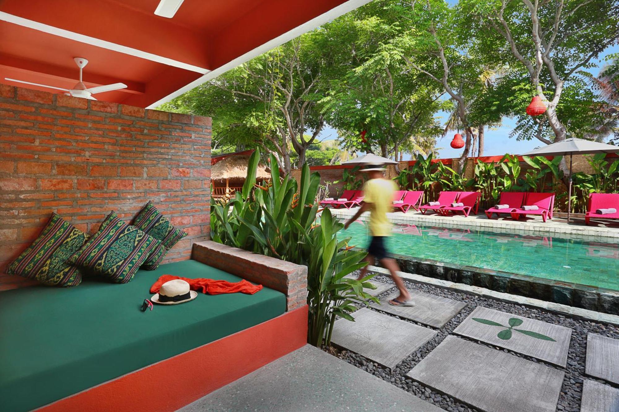 Pinkcoco Gili Trawangan - Constant Surprises - For Cool Adults Only Hotell Exteriör bild